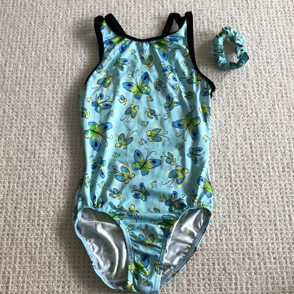 GK elite girls leotard